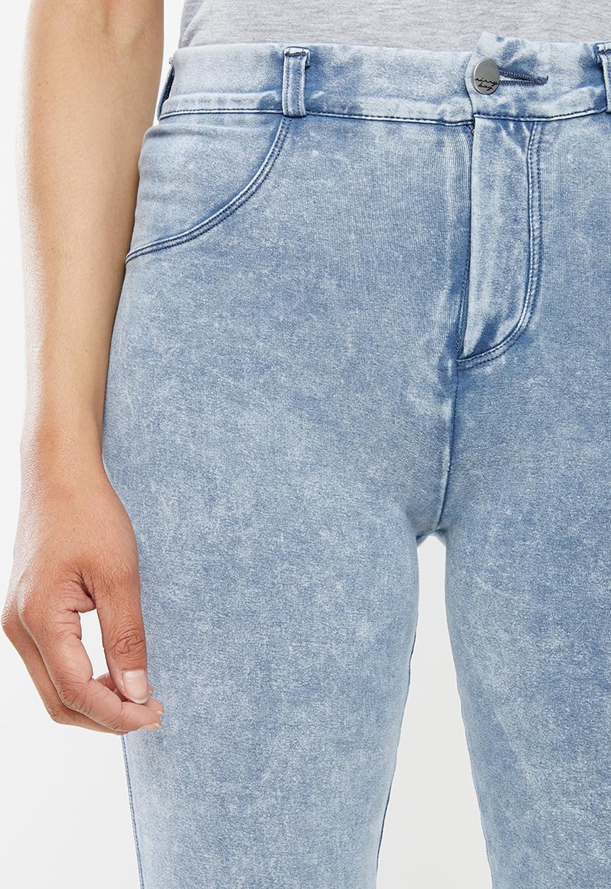 SISSY BOY - Joey axel knit jegging - blue