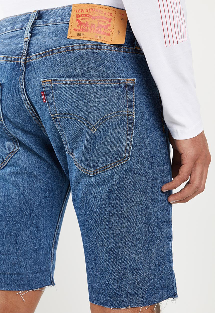 Levi’s® - 501 original cutoff short pulaski short - blue 