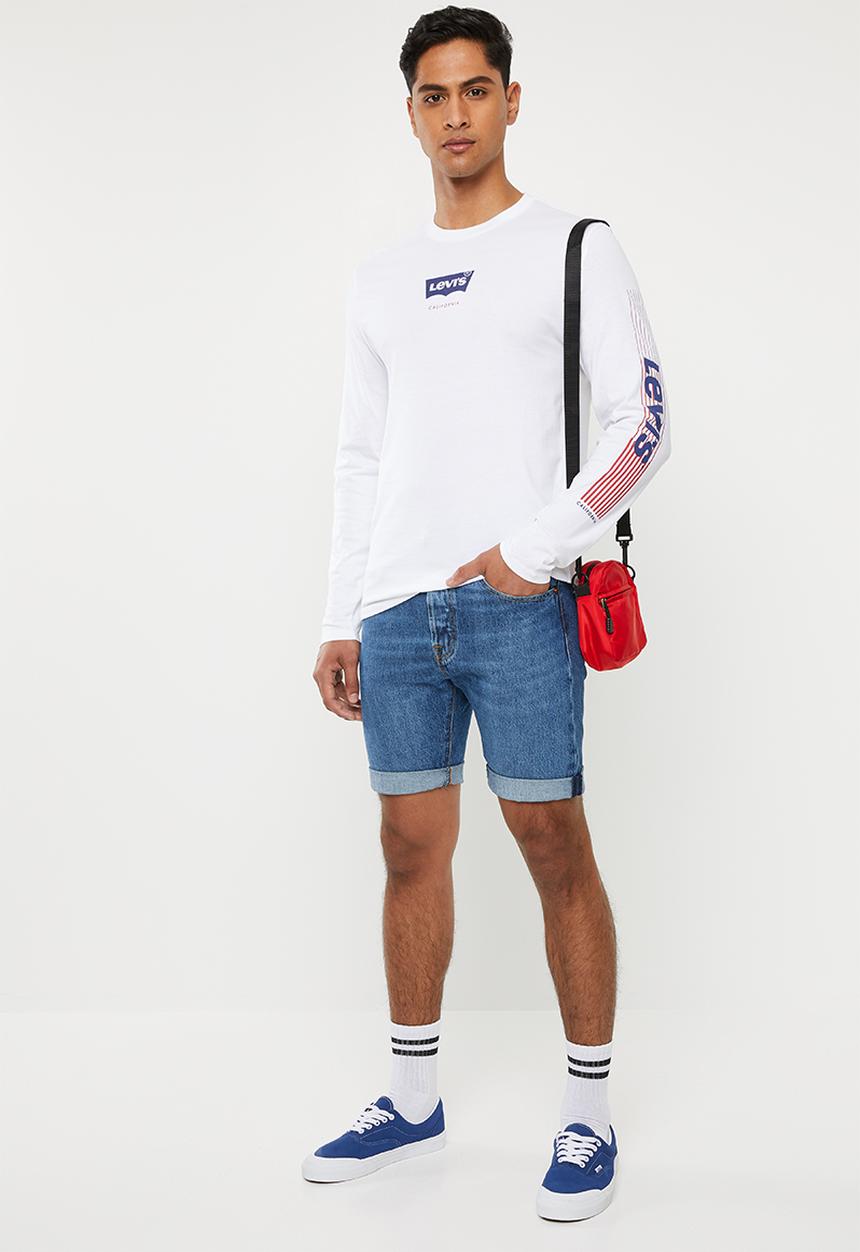 Levi’s® - 501 original cutoff short pulaski short - blue 