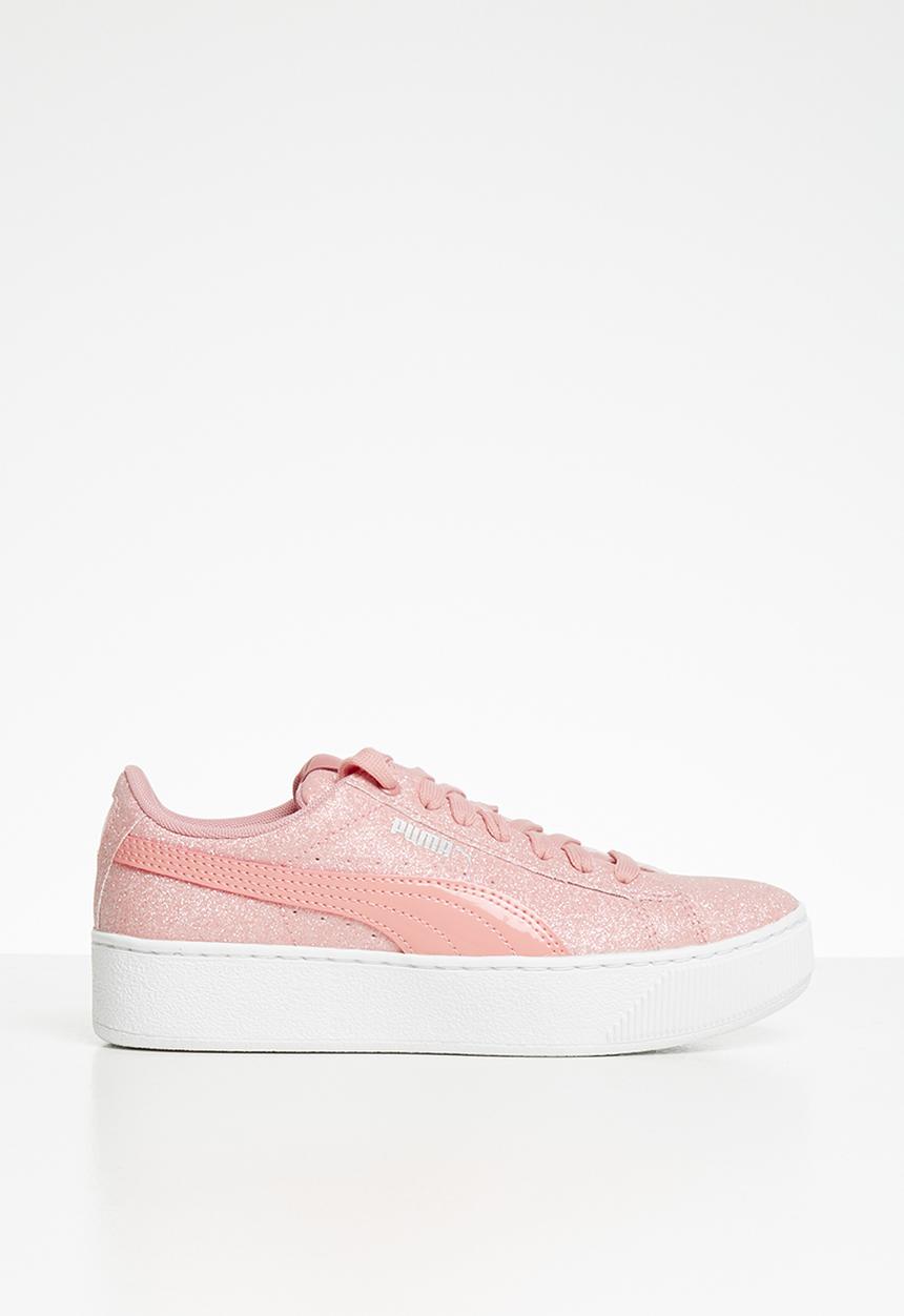 PUMA - Puma vikky platform glitz junior bridal - pink
