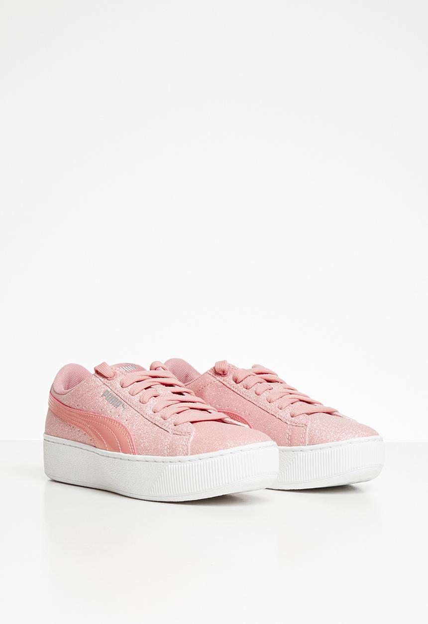PUMA - Puma vikky platform glitz junior bridal - pink
