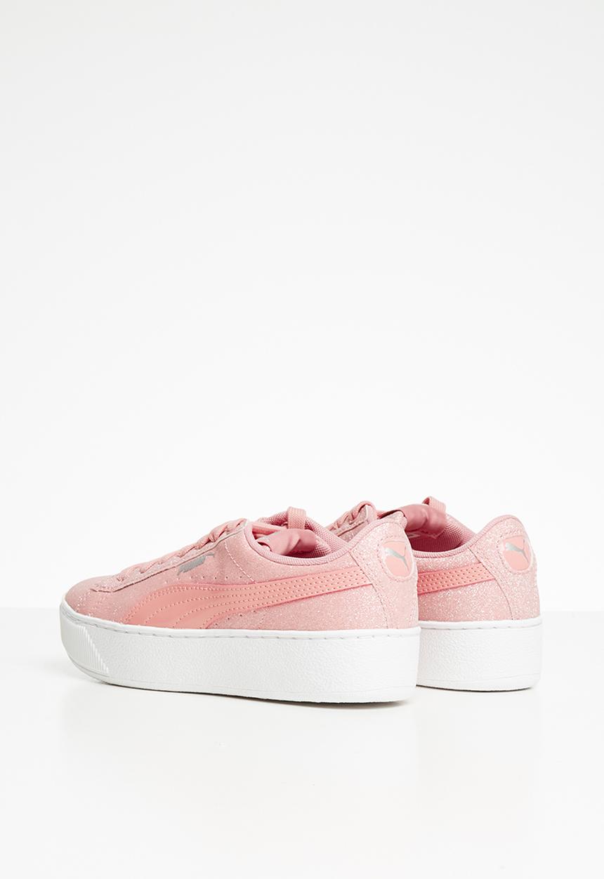 PUMA - Puma vikky platform glitz junior bridal - pink
