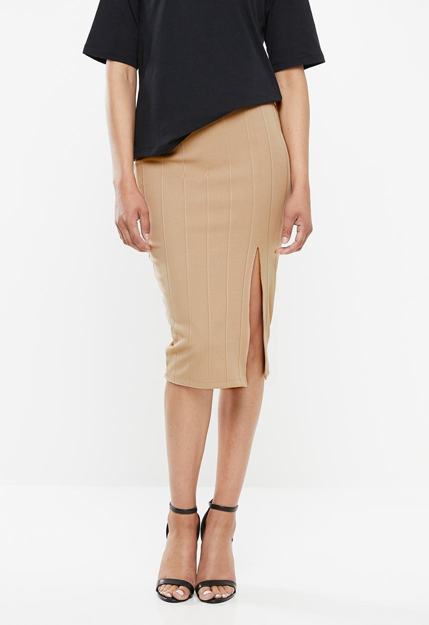 SISSY BOY - Boity twin set midi skirt - beige