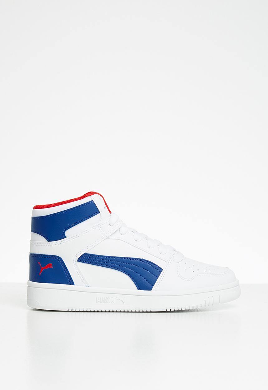 PUMA - Puma rebound layup sl junior - white & blue