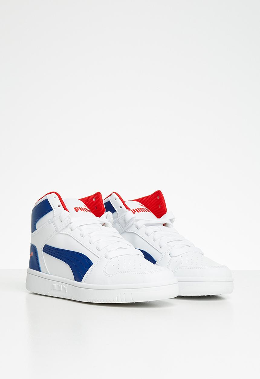 PUMA - Puma rebound layup sl junior - white & blue