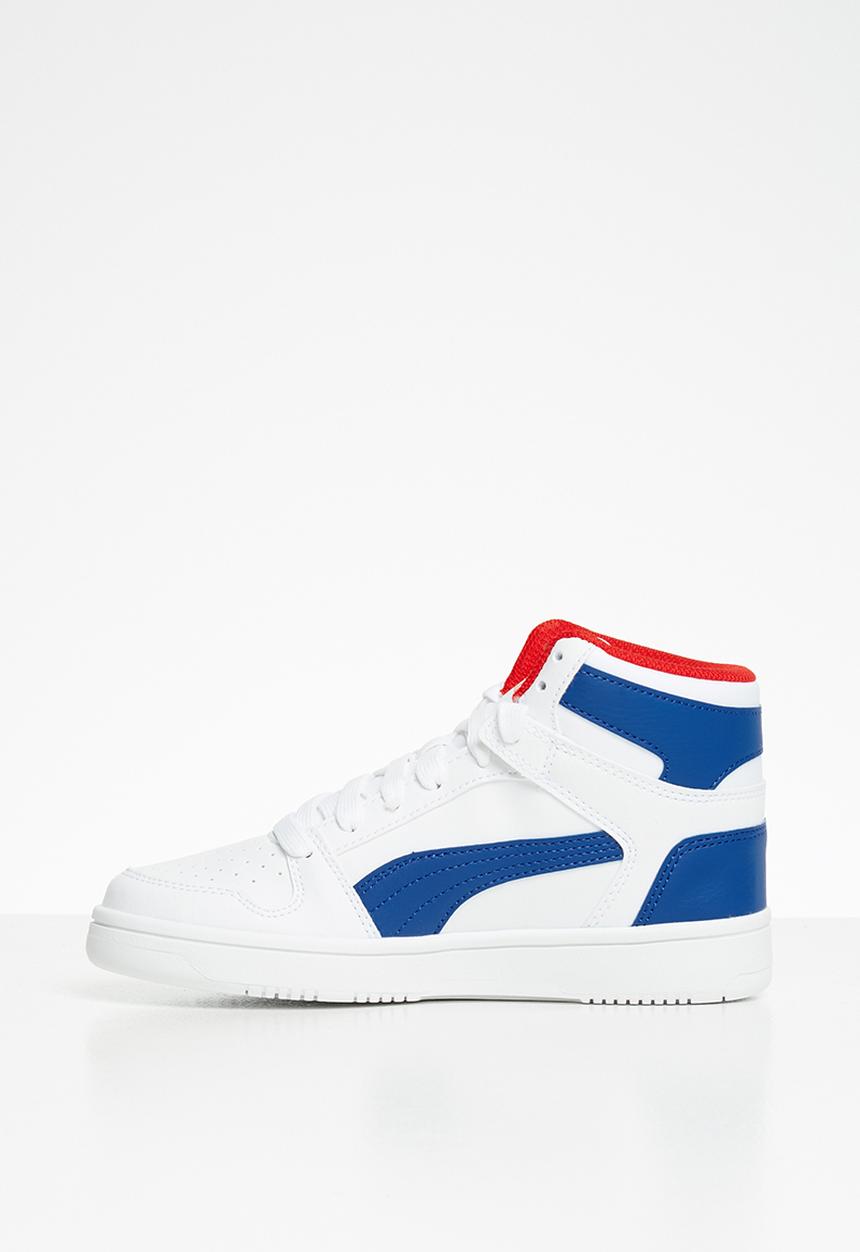 PUMA - Puma rebound layup sl junior - white & blue