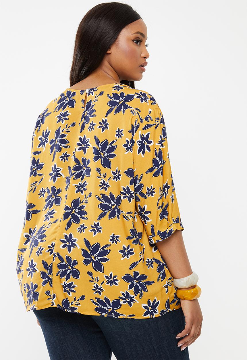 Superbalist - Puff sleeve blouse - multi