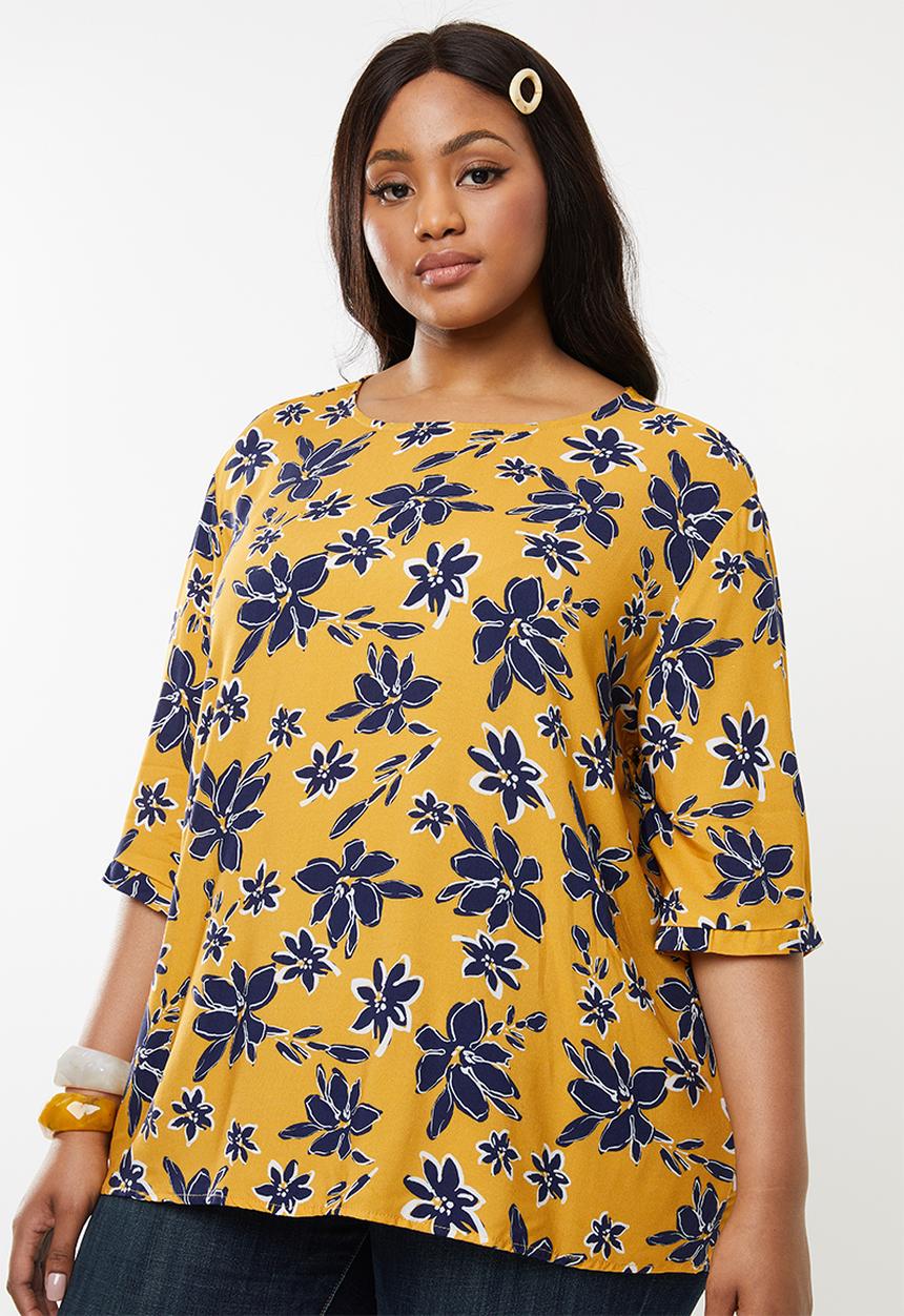Superbalist - Puff sleeve blouse - multi