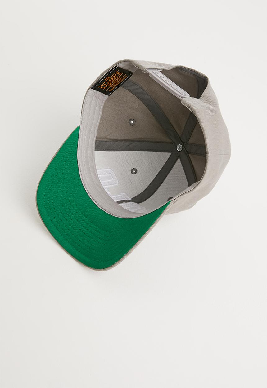 POLO - Junior Polo flex fit cap - green & grey