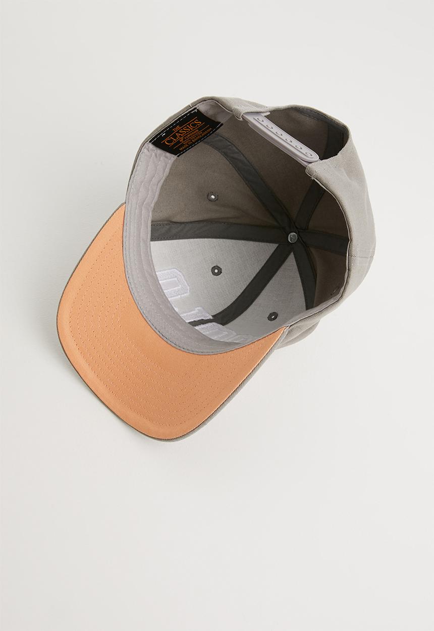 POLO - Junior Polo flex fit cap - orange &  grey