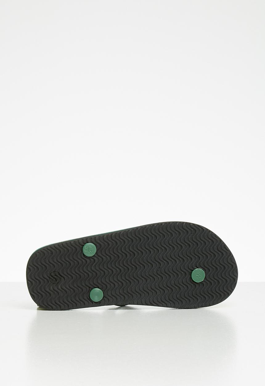 POLO - Boys luke world cup flip flops - green