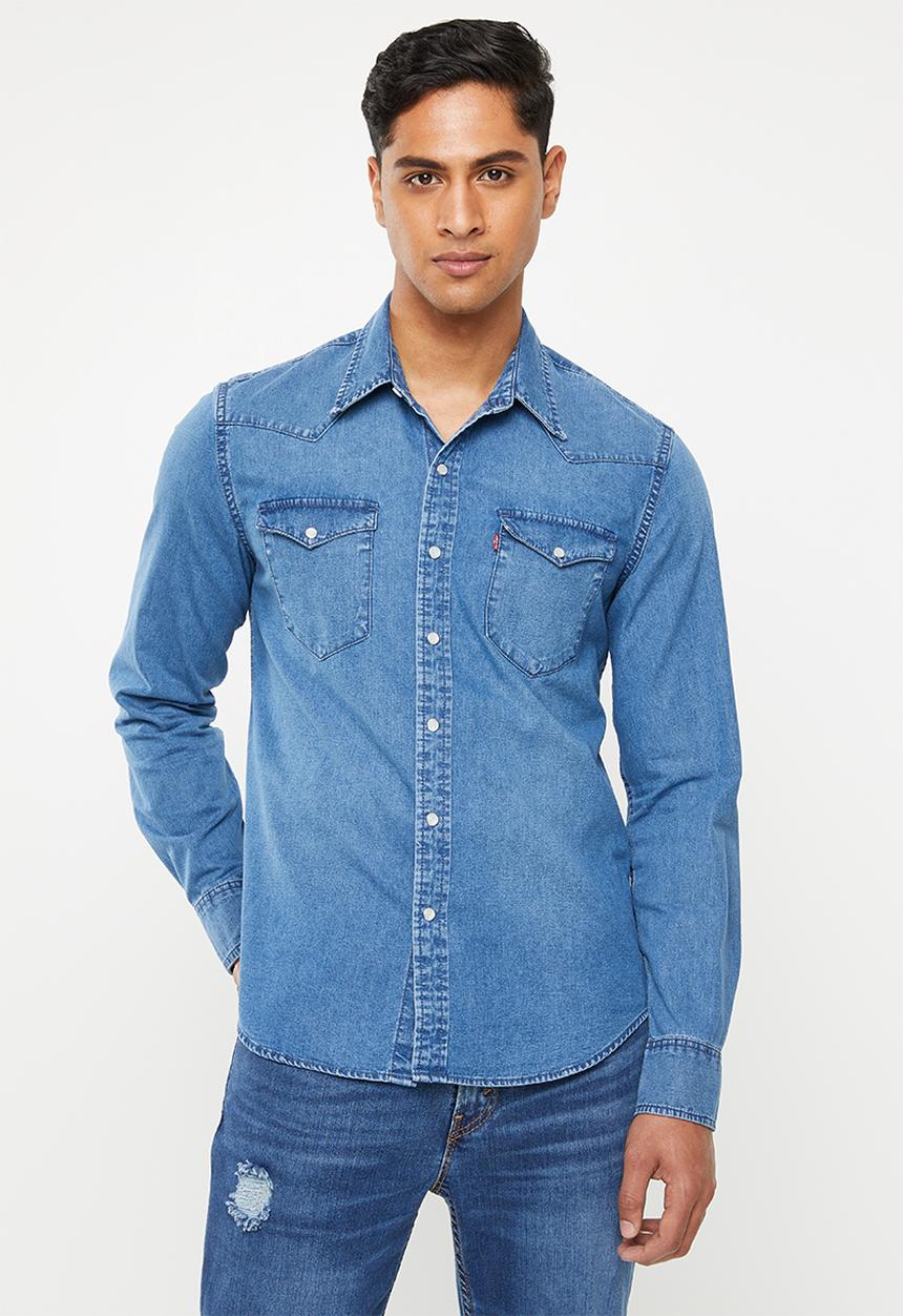 Levi’s® - Classic western denim hakai - blue