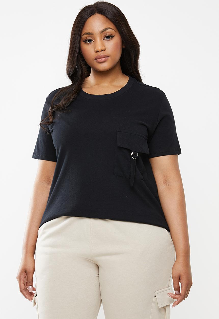 Superbalist - Utility pocket tee - black