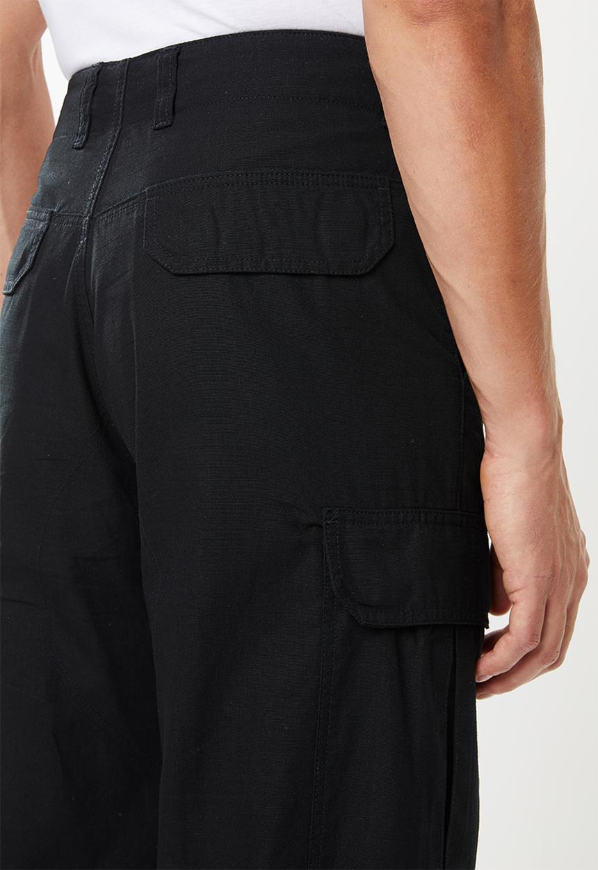 Superbalist - Loose fit cargo pants - black