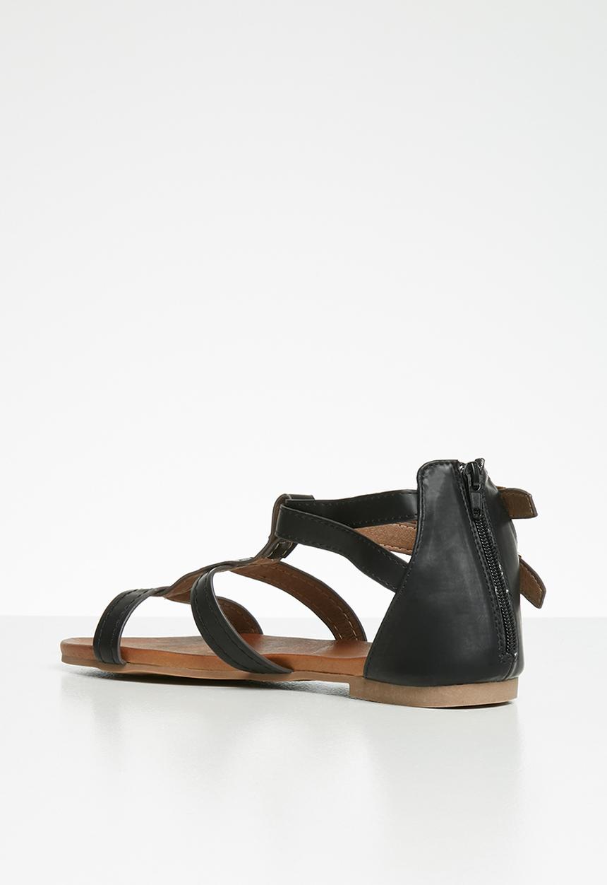 edit - Dina gladiator sandal - black