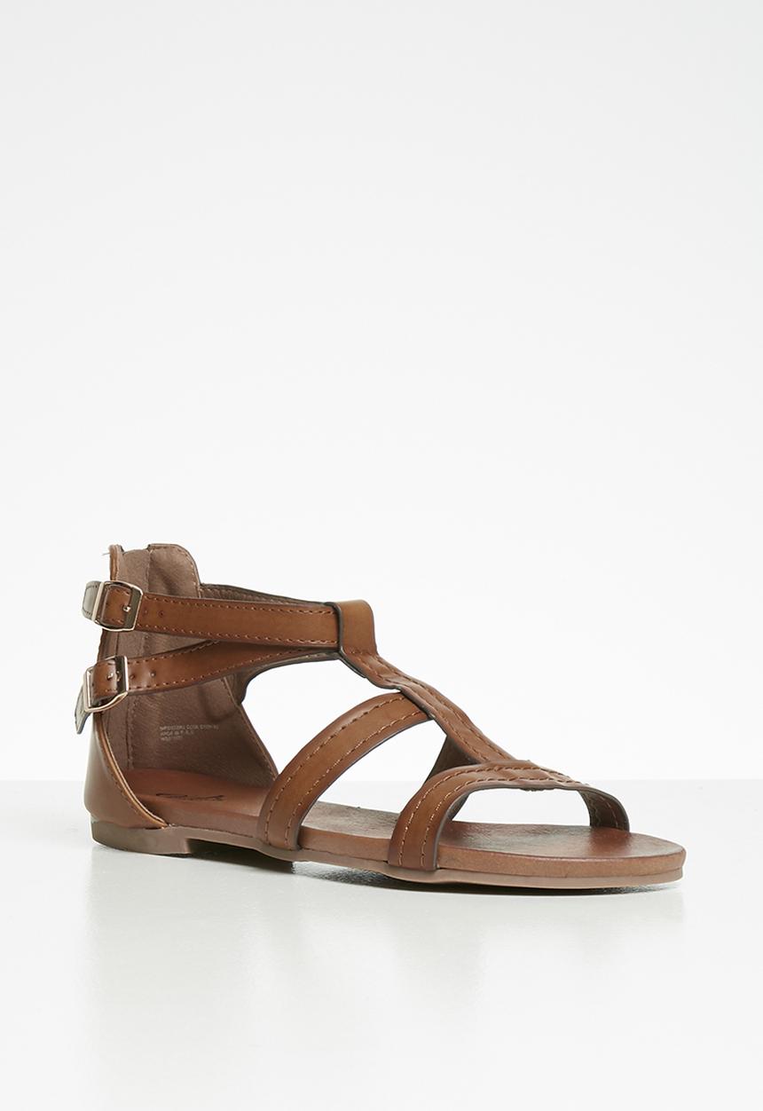 edit - Dina gladiator sandal - tan