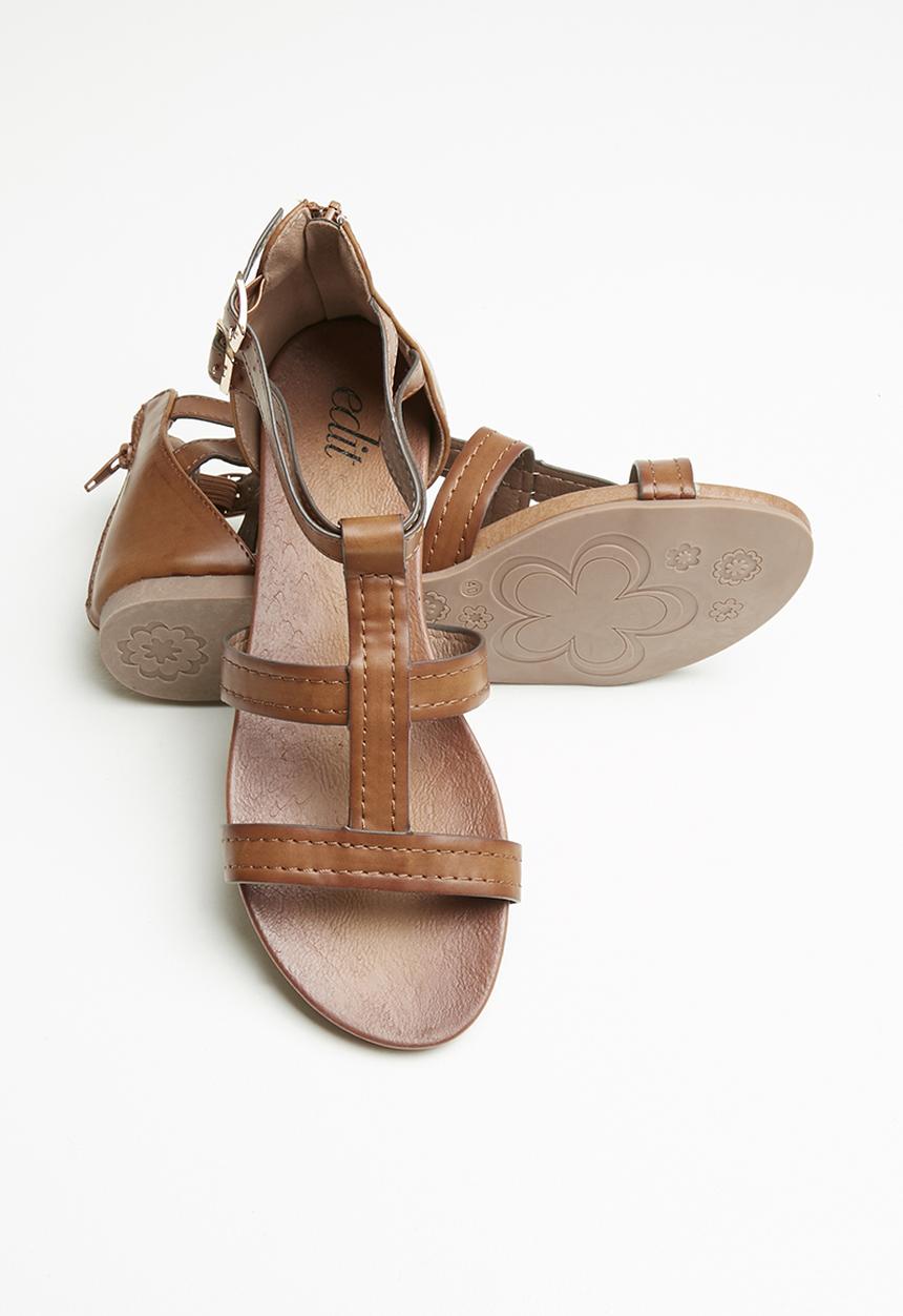 edit - Dina gladiator sandal - tan