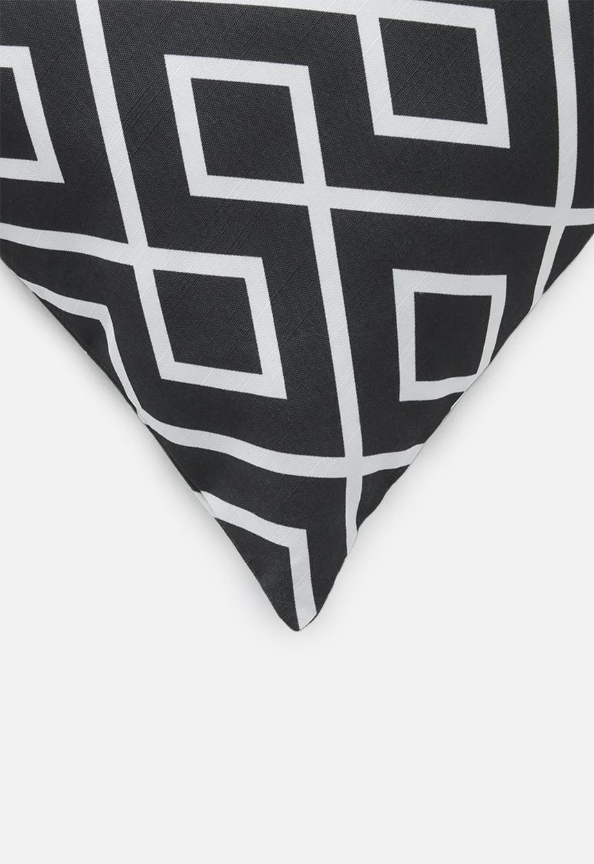 Sixth Floor - Gem cushion cover - black