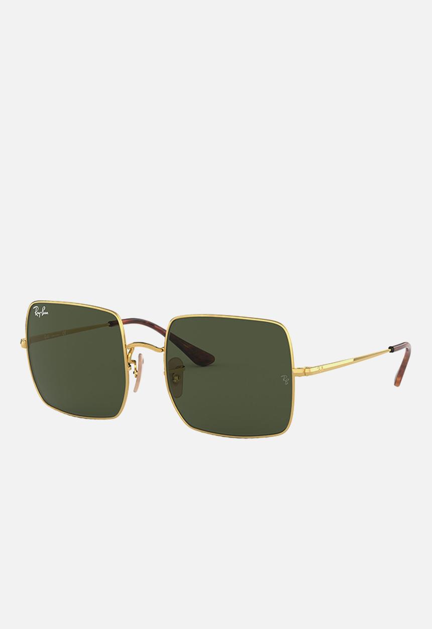 Ray-Ban - Square green 54 - gold