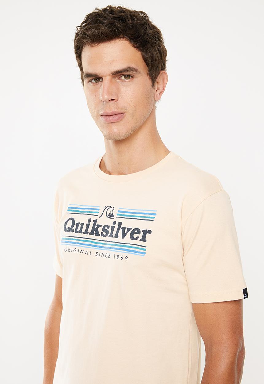 Quiksilver - Get buzzy short sleeve tee - neutral