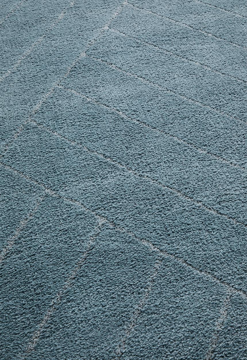 Sixth Floor - Chill rug - blue linear