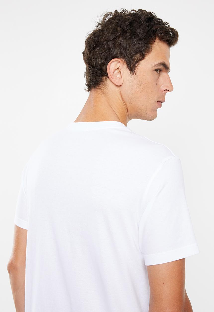 RVCA - Unregistered short sleeve tee - white