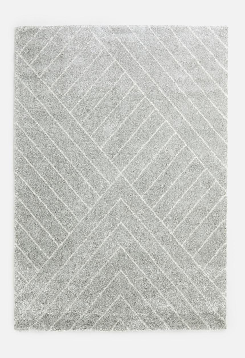Sixth Floor - Chill rug - light grey linear