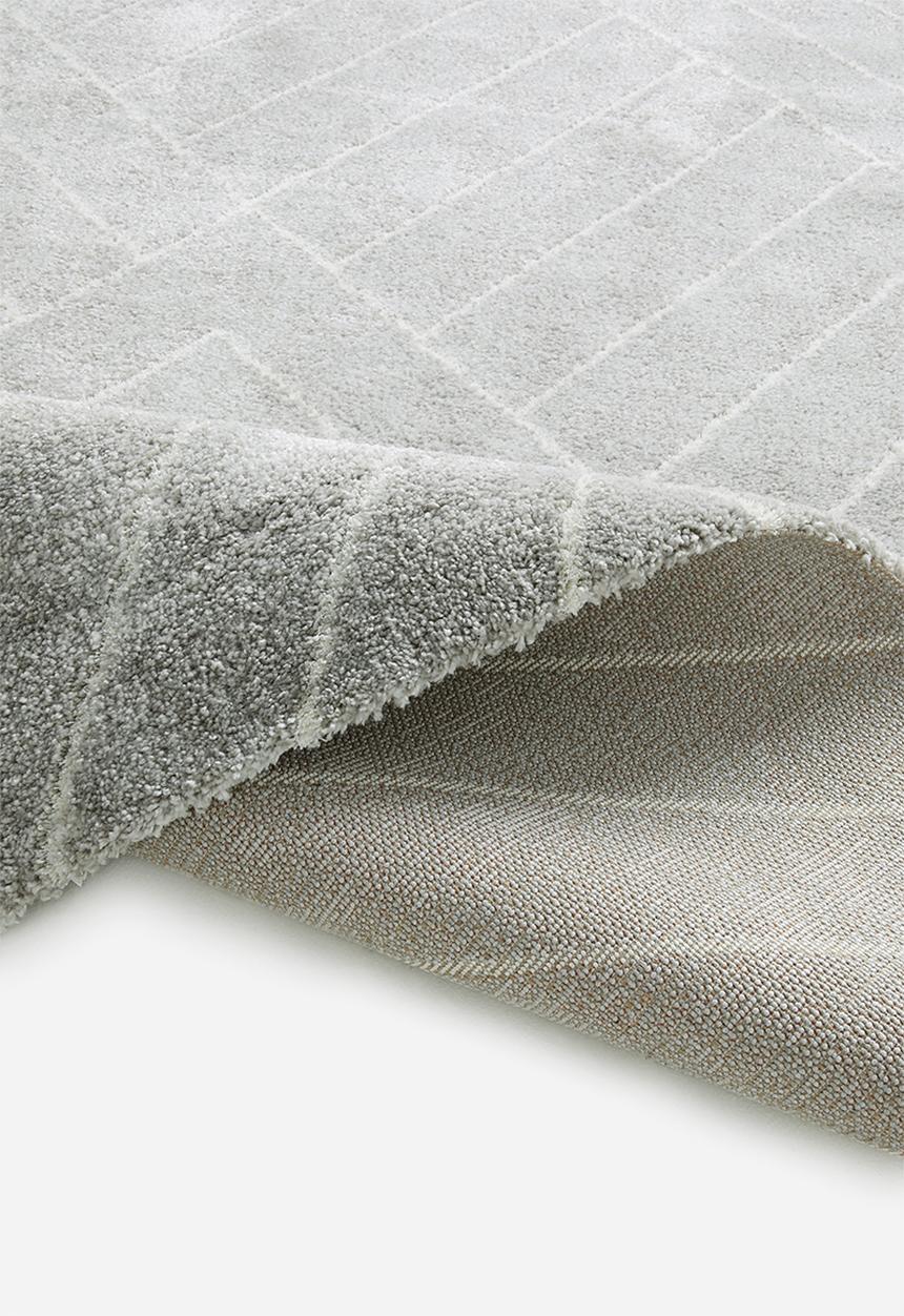 Sixth Floor - Chill rug - light grey linear