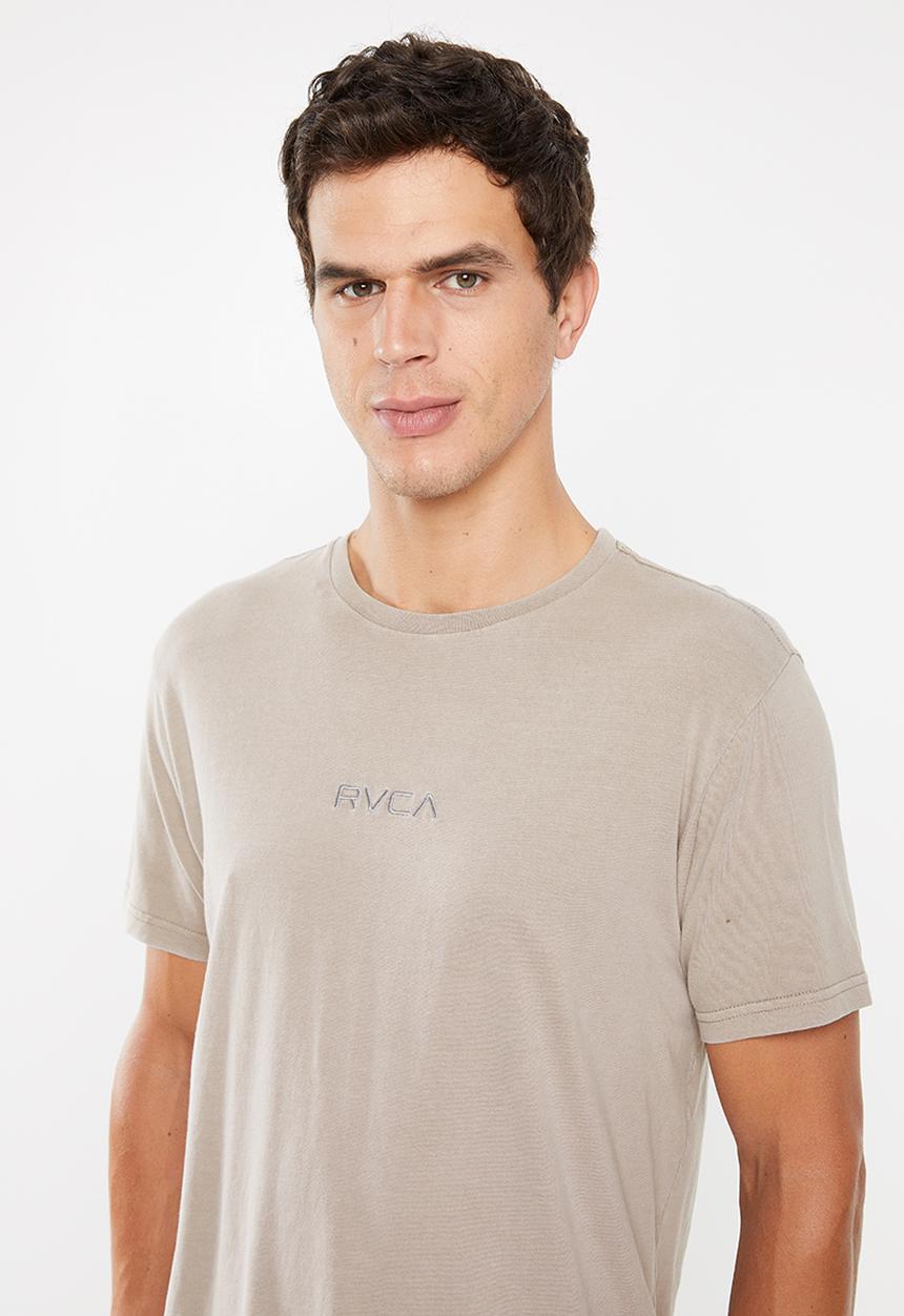 RVCA - Small RVCA embroidery short sleeve tee - grey