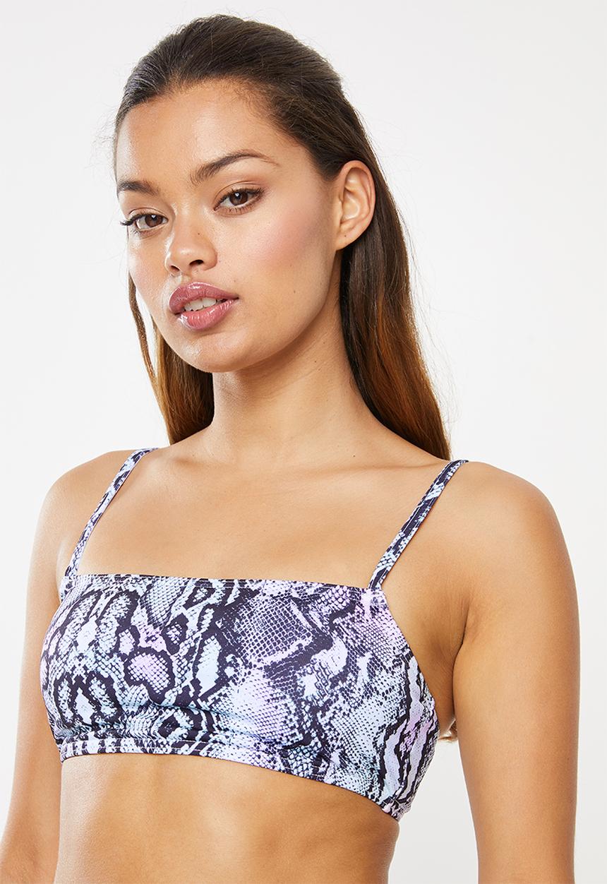 Superbalist - Crop bikini top - multi