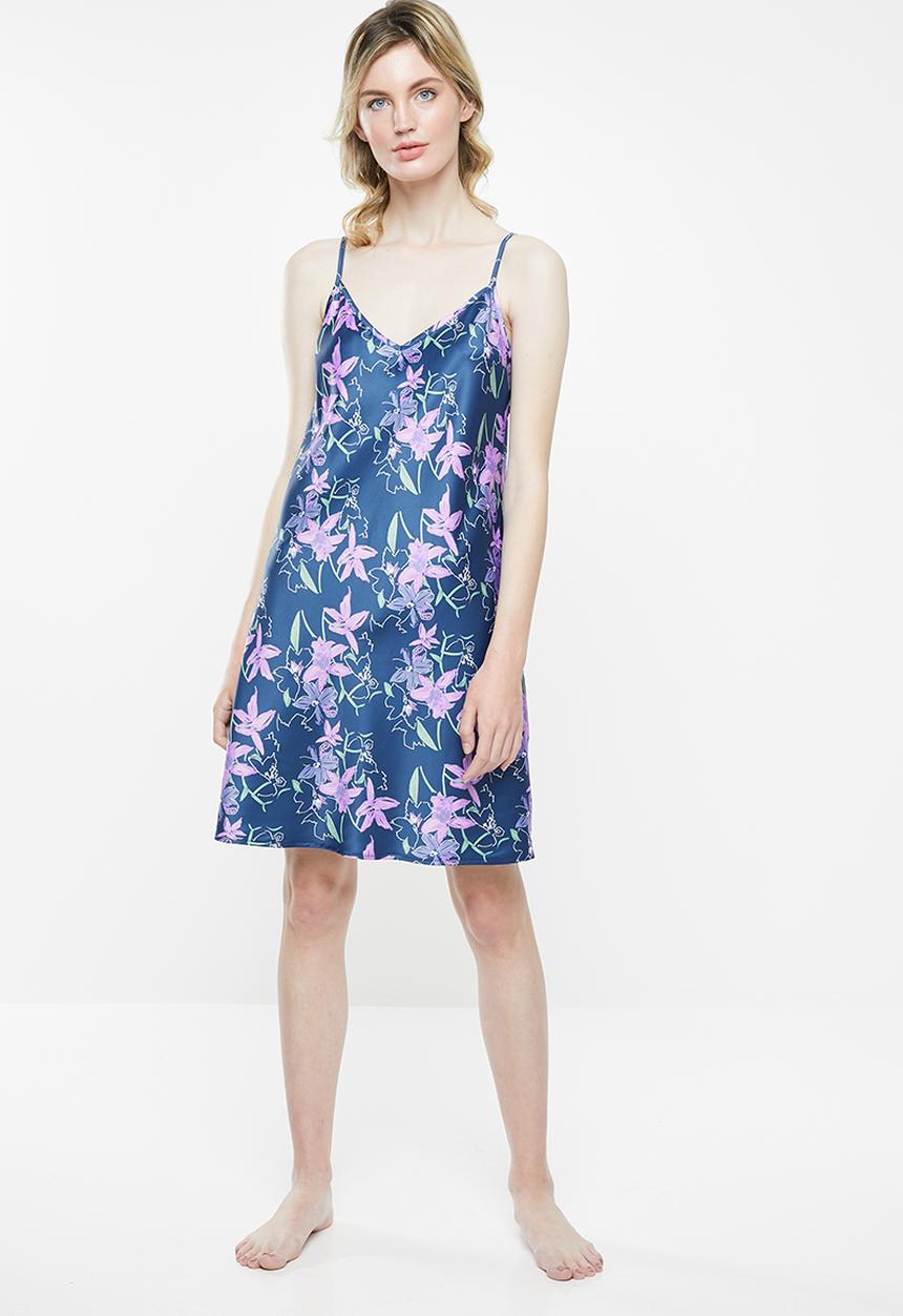 Superbalist - Printed nightie - navy
