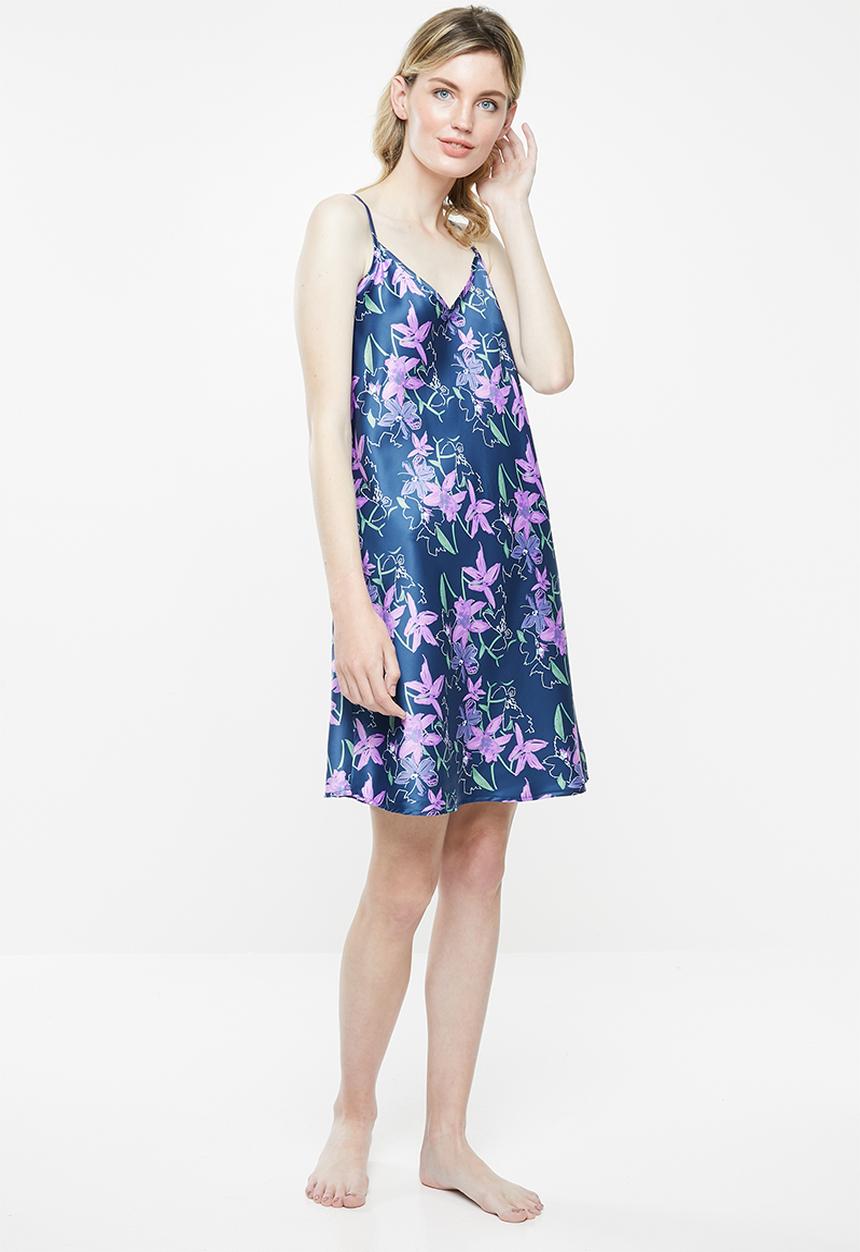 Superbalist - Printed nightie - navy