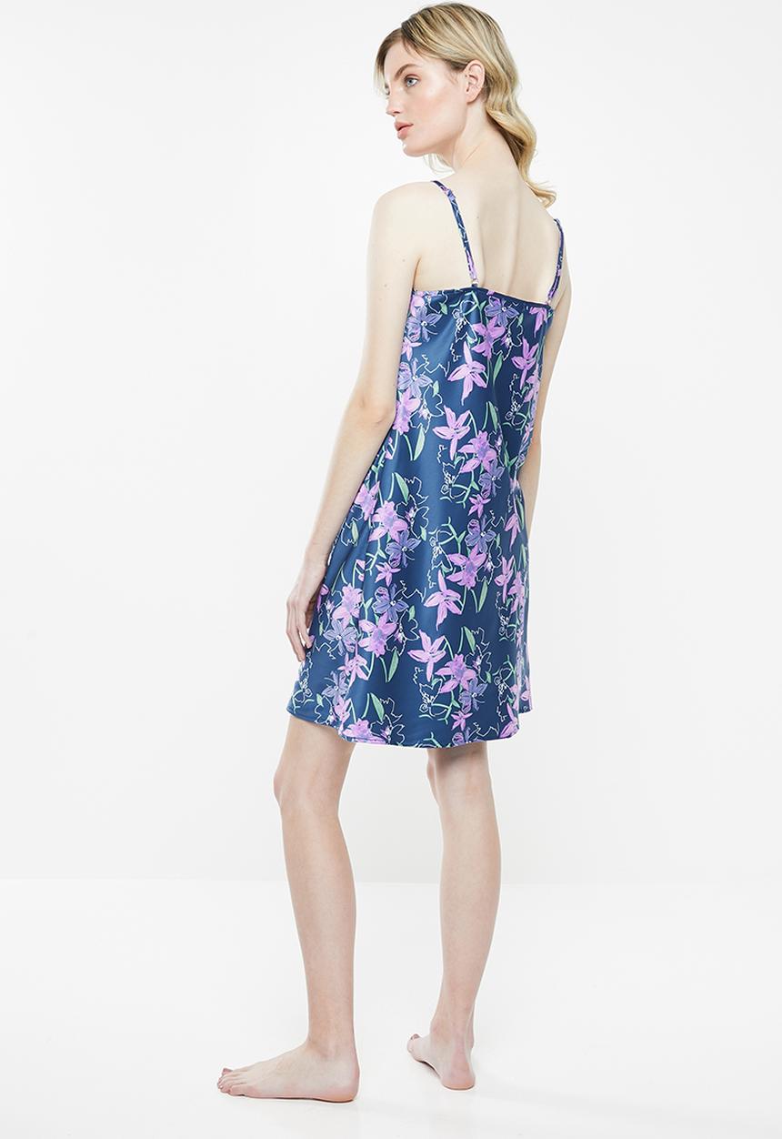 Superbalist - Printed nightie - navy