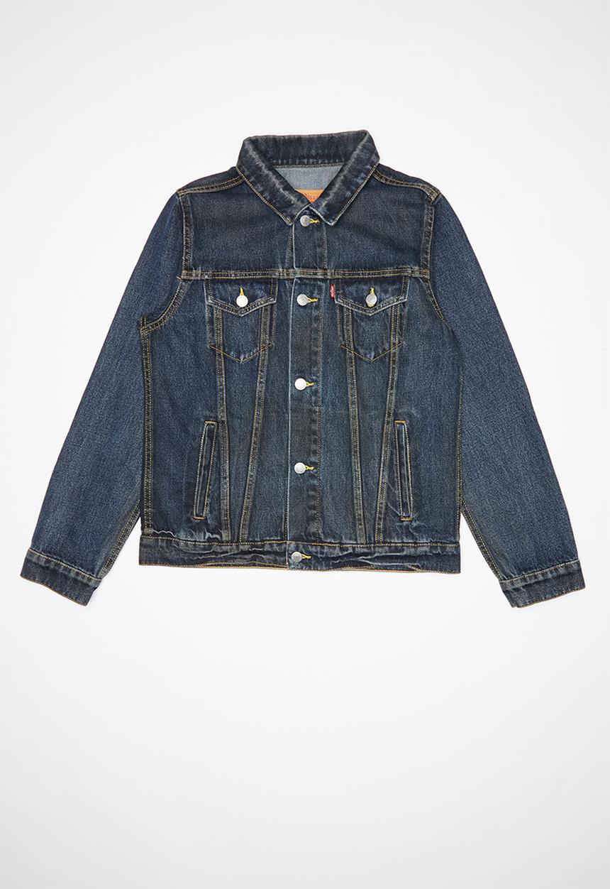 Levi’s® - Levi's boys denim trucker jacket - blue