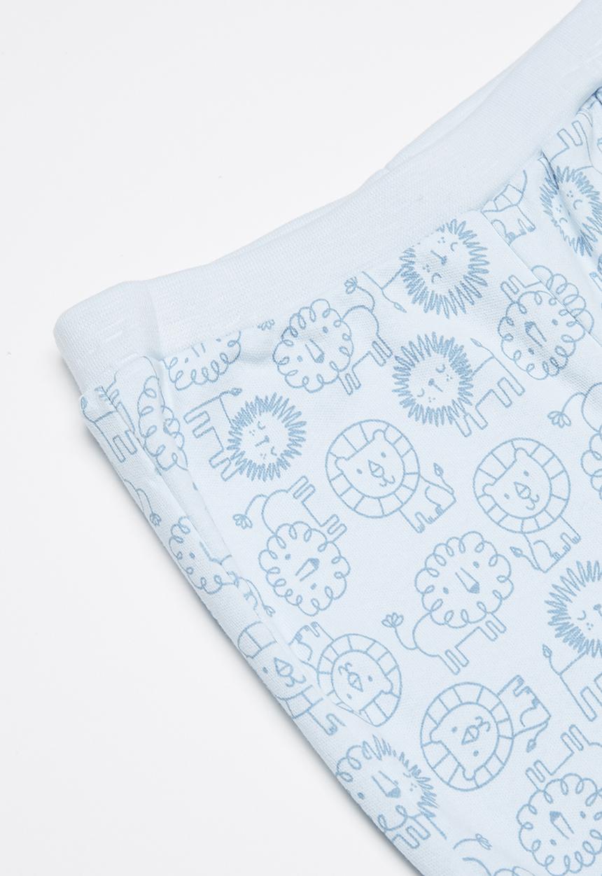 Baby Corner - Baby boys 2 pack leggings - blue