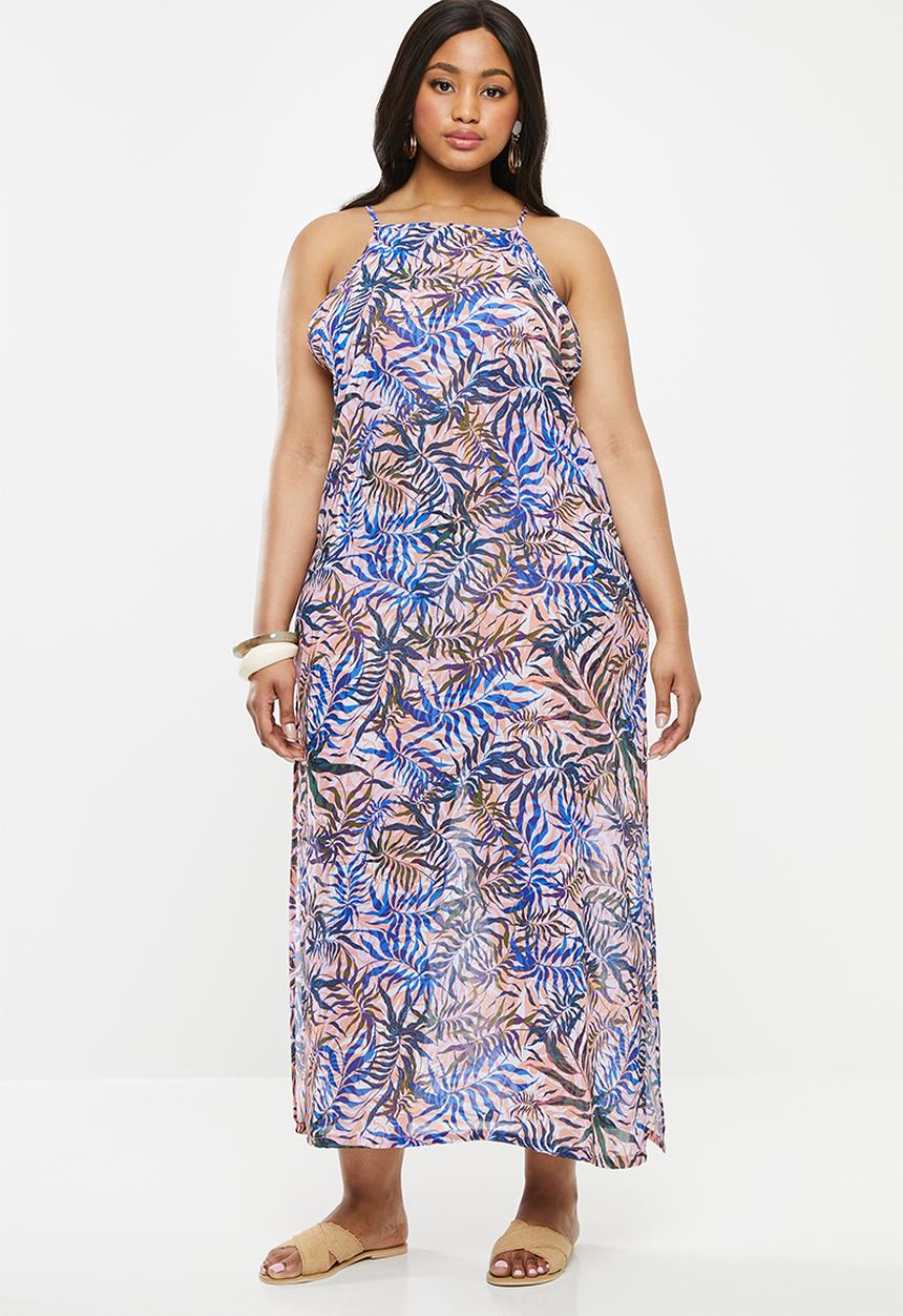 Superbalist - Halter swim cover up - multi