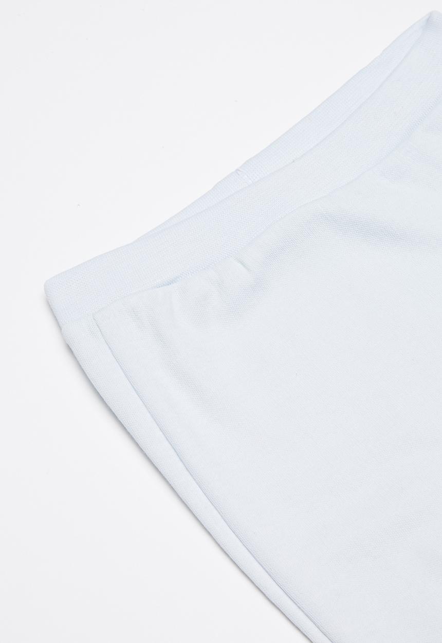 Baby Corner - Baby boys 2 pack footed leggings - blue & white 