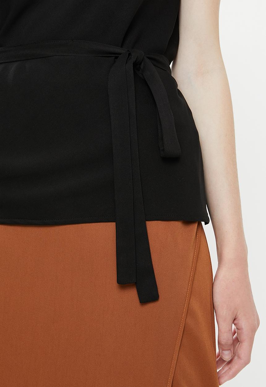 Superbalist - Ring detail cami - black