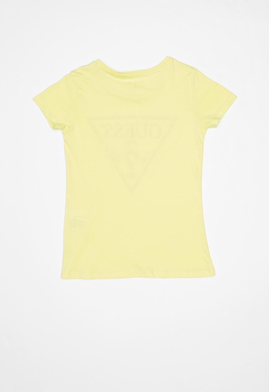 GUESS - Teens short sleeve core tri tee - yellow