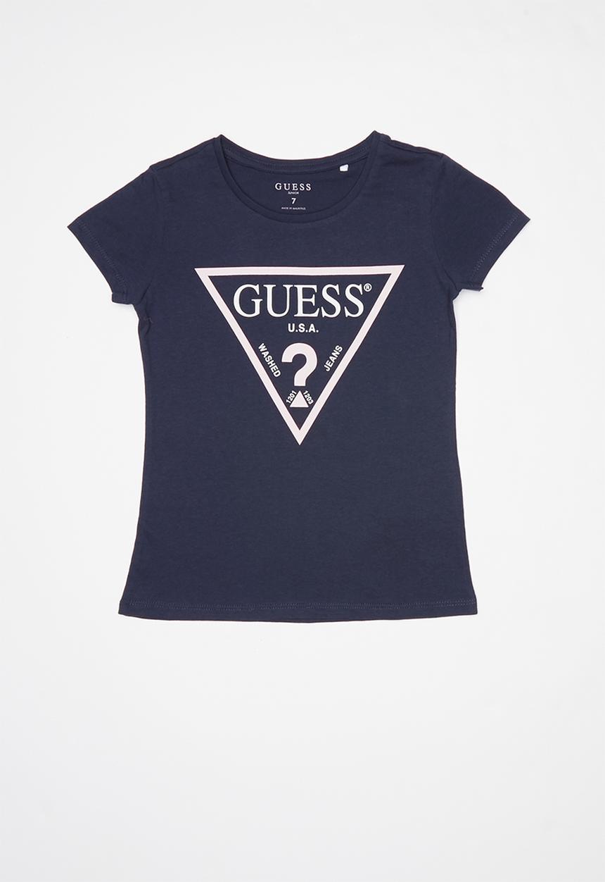 GUESS - Teens short sleeve core tri tee - blue