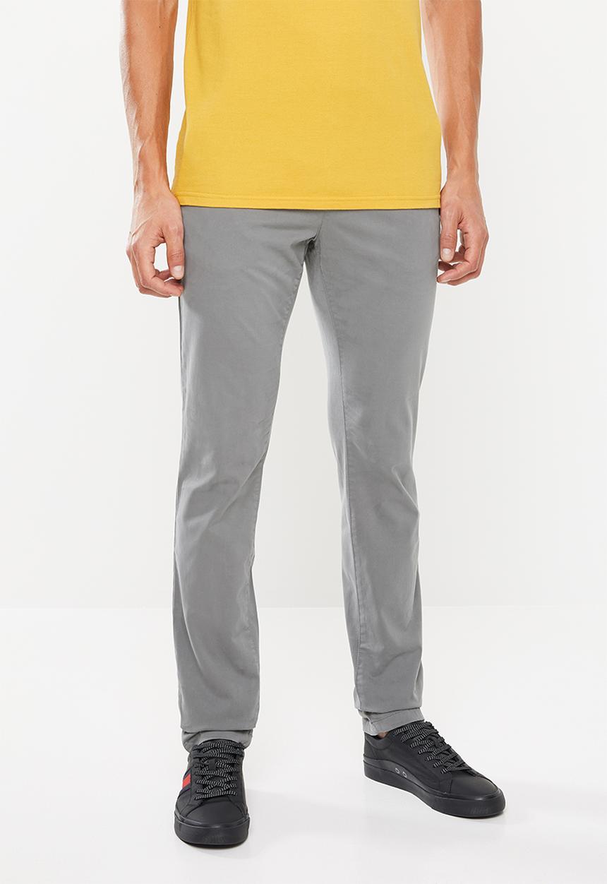 Tommy Hilfiger - Straight denton chino - grey