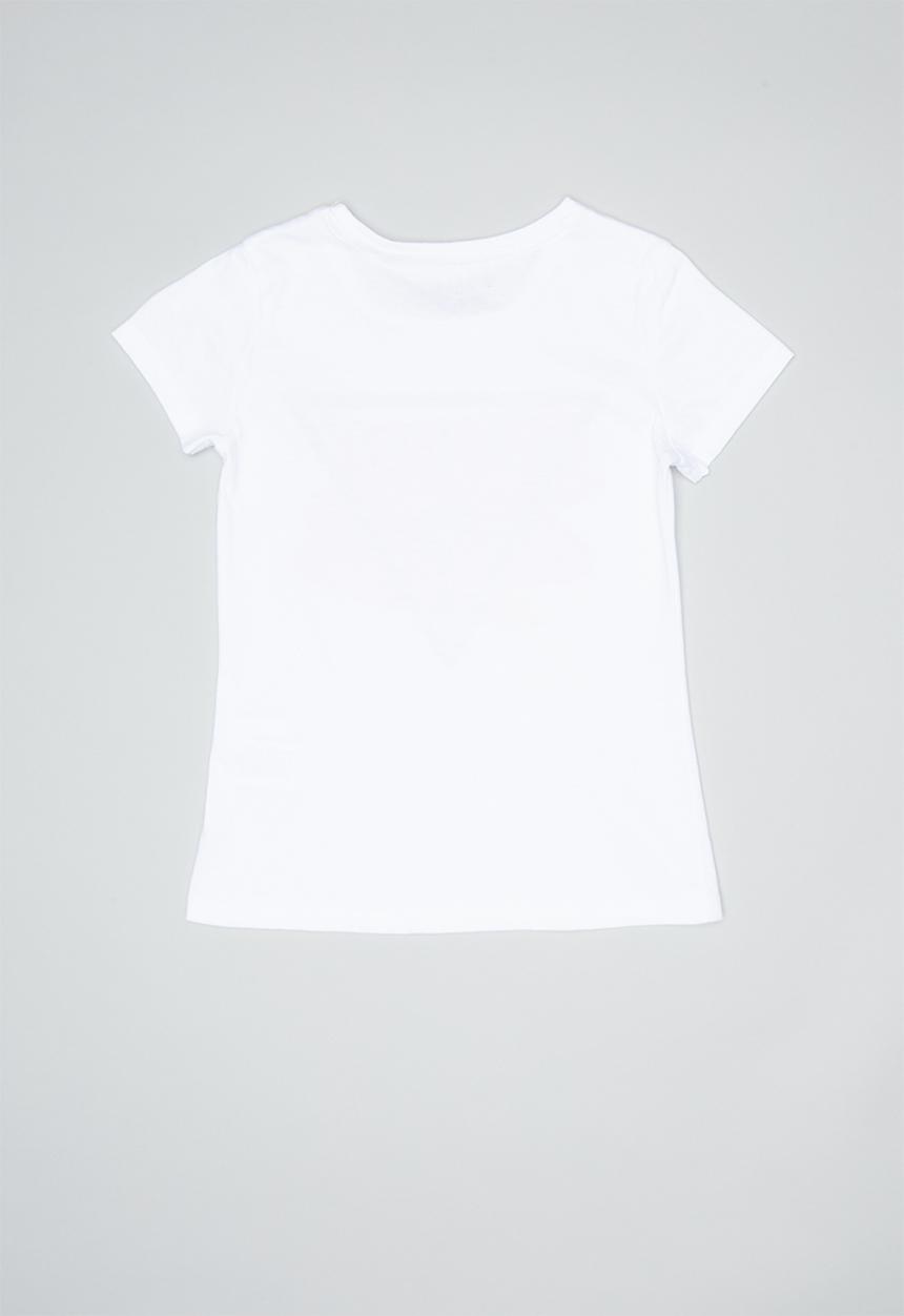 GUESS - Teens short sleeve Guess swish tri tee - white