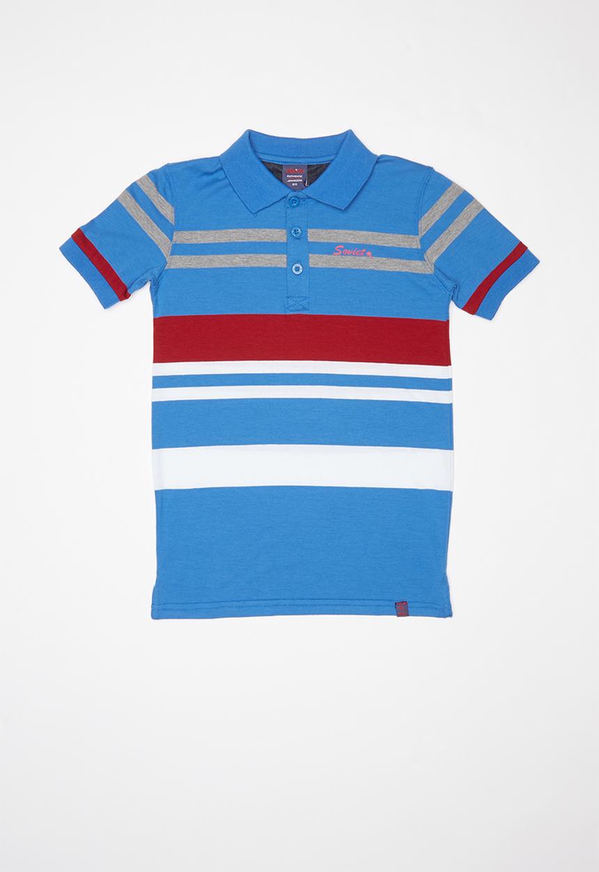 SOVIET - Boys y/dye golfer - multi