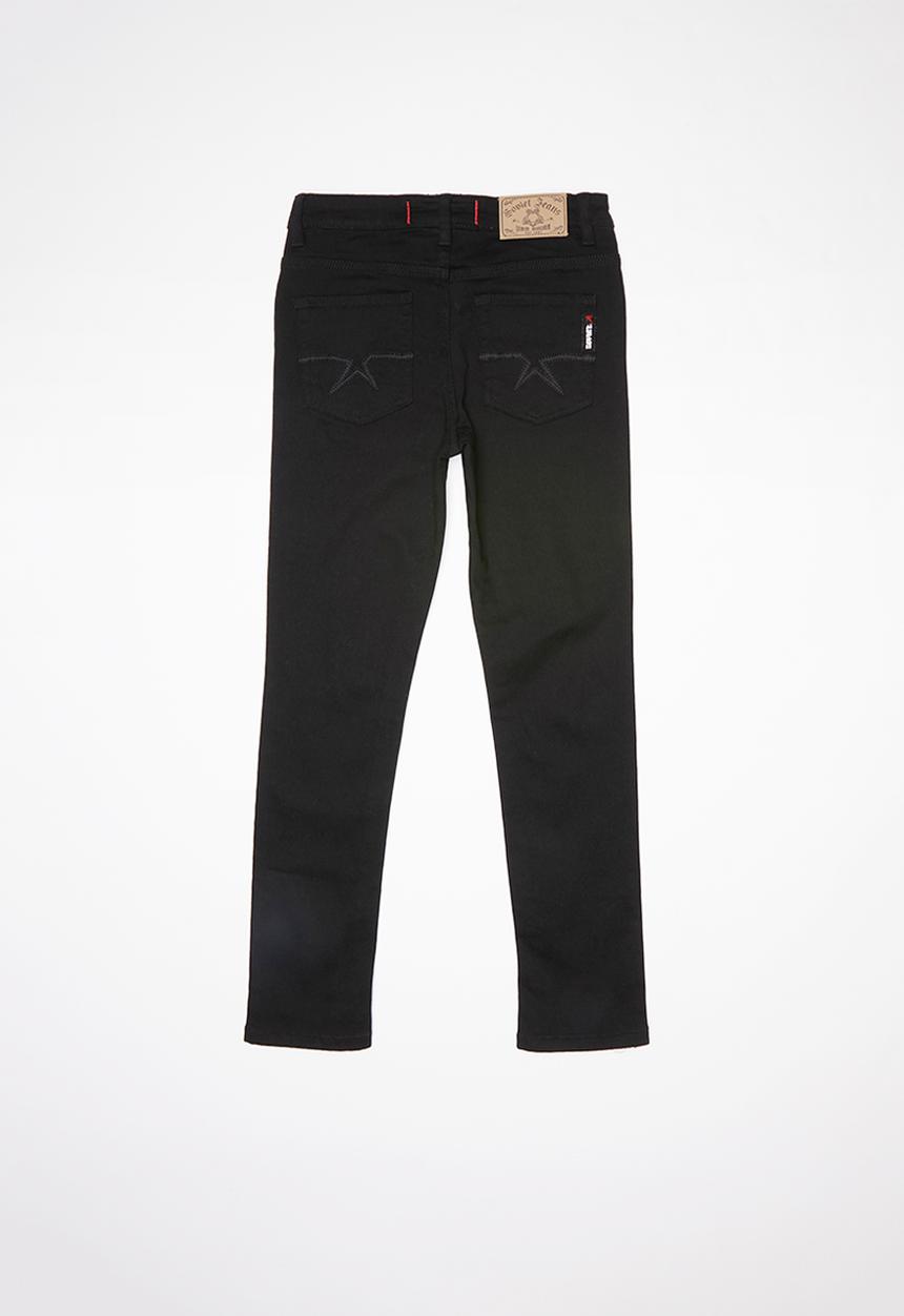 SOVIET - Boys denim skinny - black