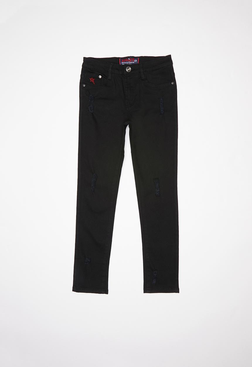 SOVIET - Boys denim skinny - black