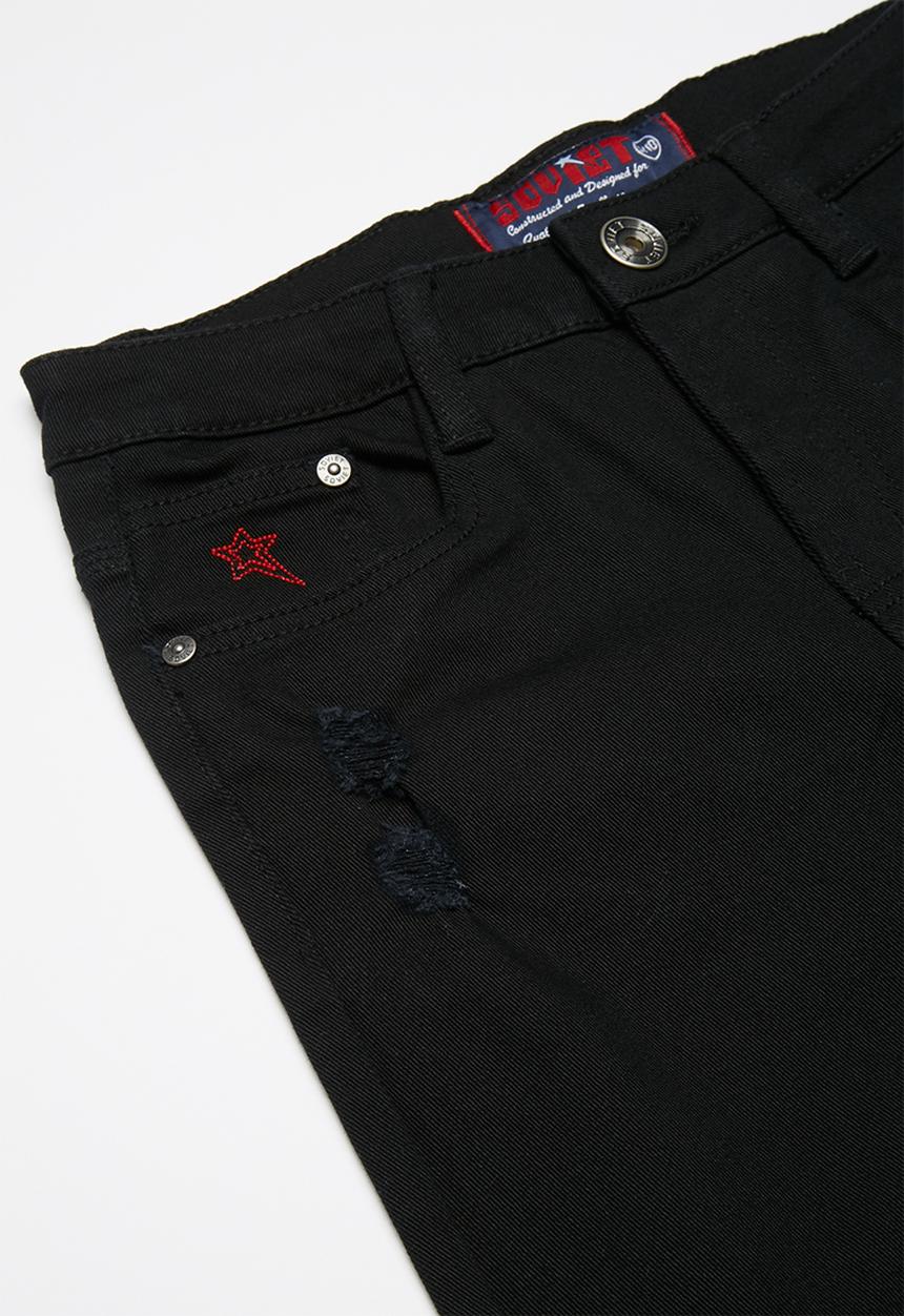 SOVIET - Boys denim skinny - black