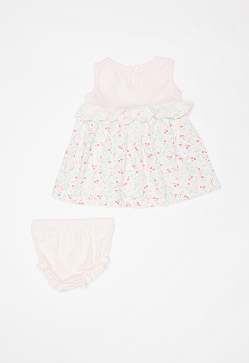 Baby Corner - Dress and underpants set - multi