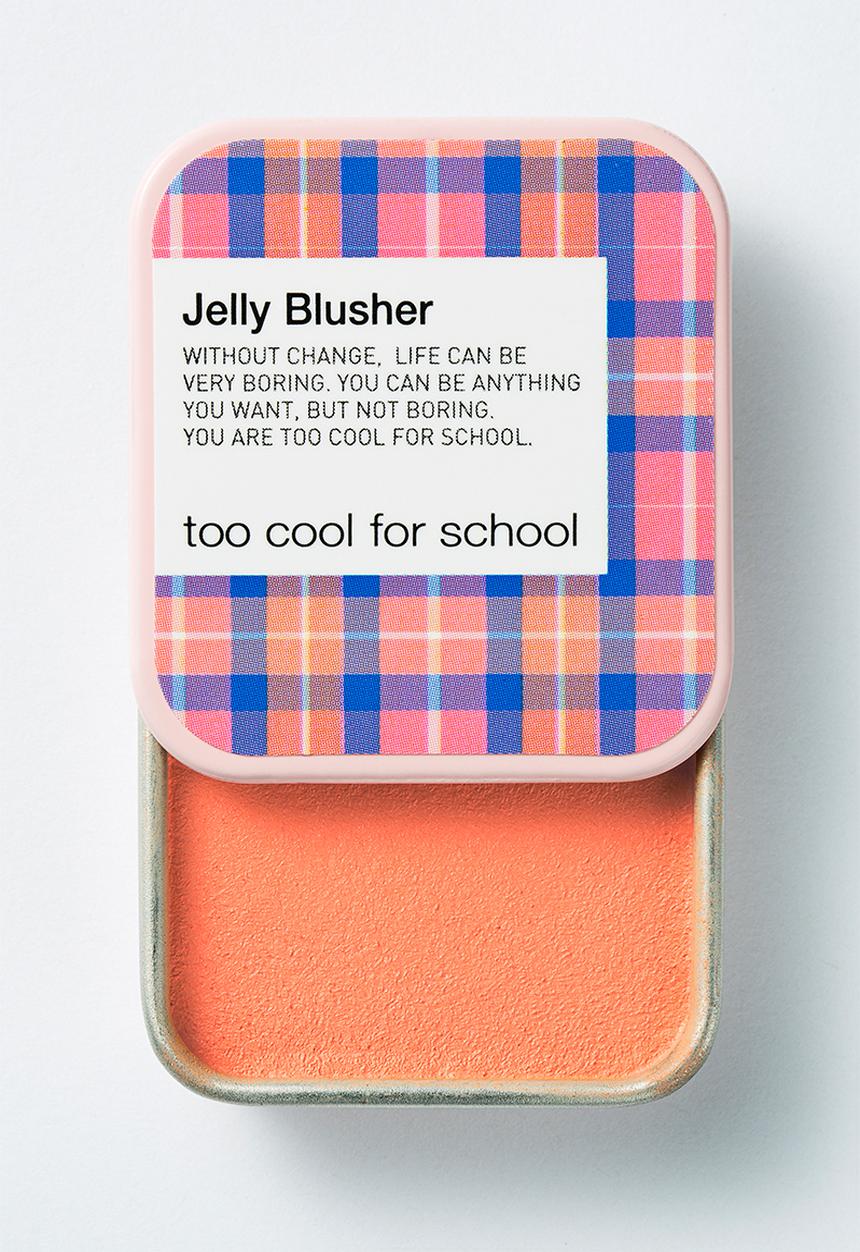 Too Cool For School - Check jelly blusher #2 Apricot Sherbet