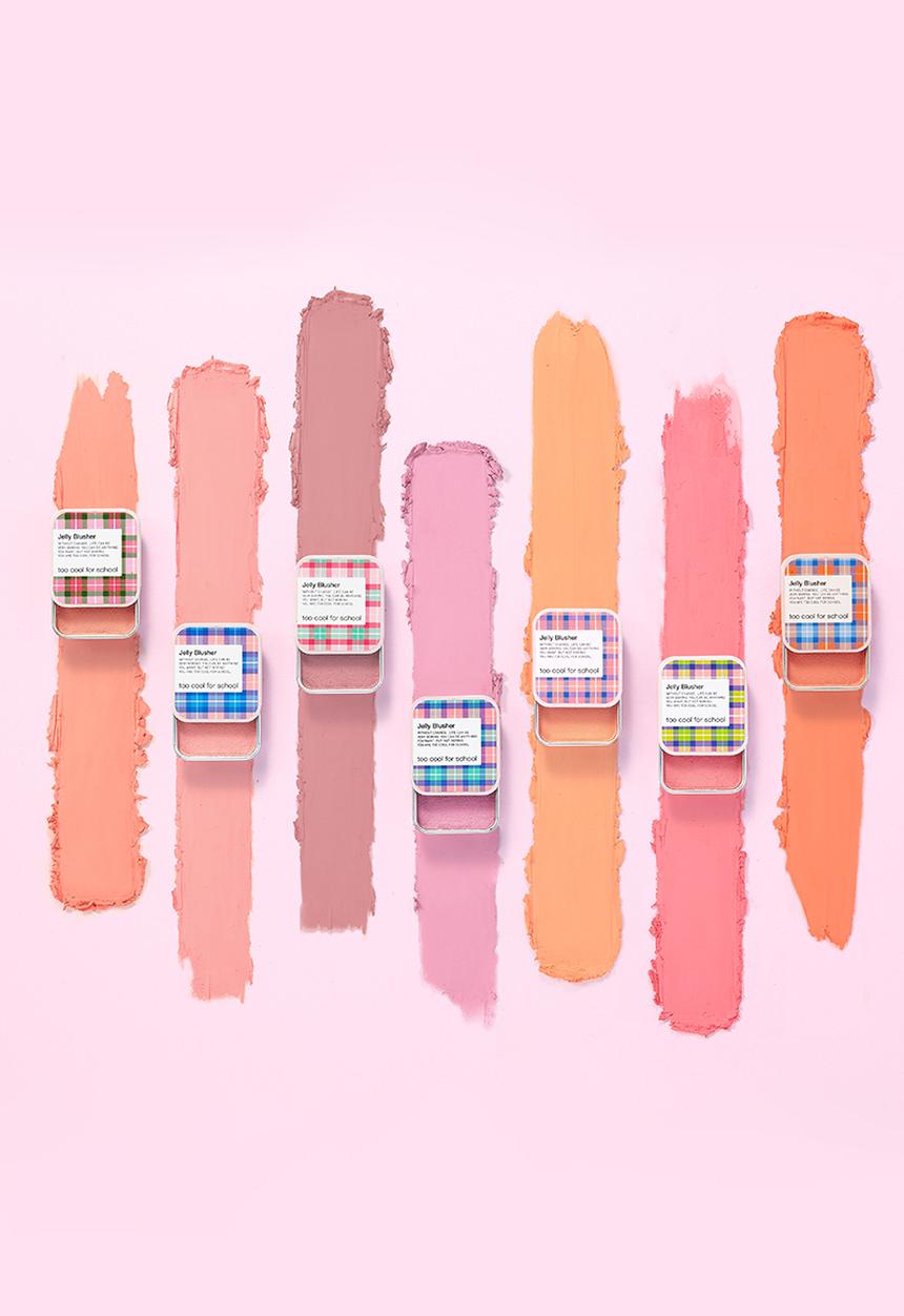 Too Cool For School - Check jelly blusher #2 Apricot Sherbet