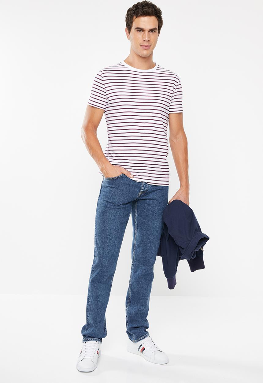 Tommy Hilfiger - Regular mercer straight leg jeans - blue